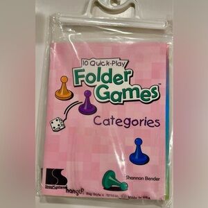LINGUI SYSTEMS Quick Play Categories File Filder Games - Complete